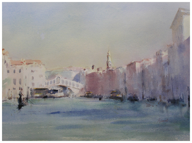 Watercolour painting by Andrew Gemmill