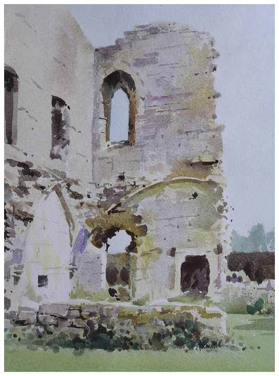 Watercolour painting by Andrew Gemmill