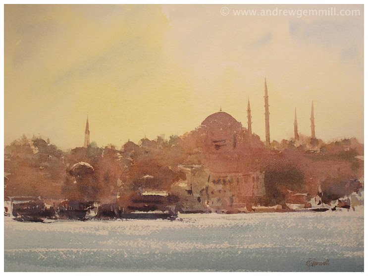 The Suleymaniye Mosque in Istanbul