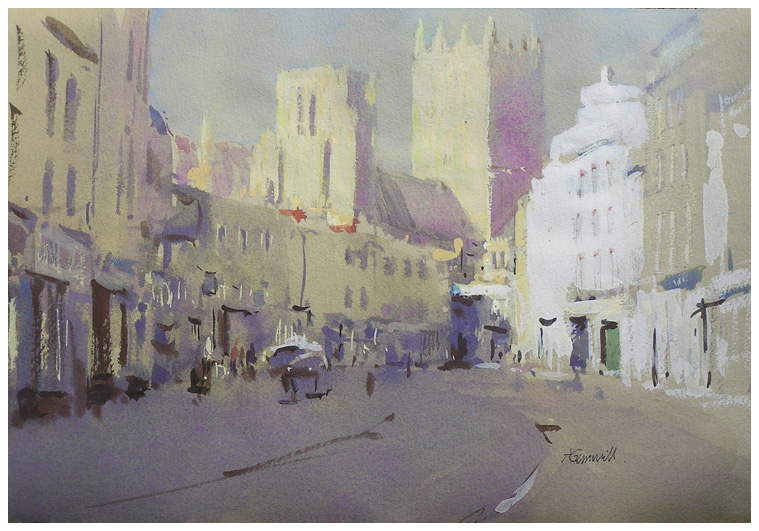 Watercolour painting by Andrew Gemmill