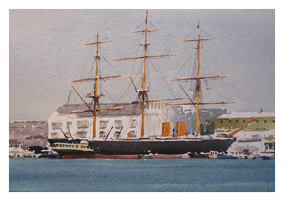 Watercolour painting by Andrew Gemmill