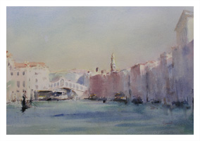 Watercolour painting by Andrew Gemmill