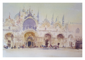 Watercolour painting by Andrew Gemmill