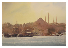 The Suleymaniye Mosque in Istanbul