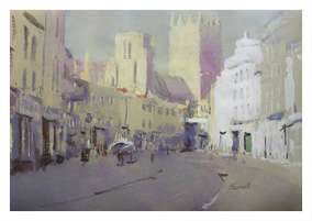 Watercolour painting by Andrew Gemmill